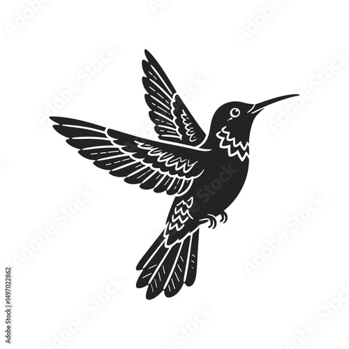 A curated set of minimalist hummingbird vector illustrations featuring sleek lines, simple shapes, and elegant designs ideal for modern projects.