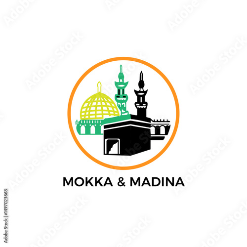 The Holy Kaaba Mecca  Beautiful shots of Green Dome of Masjidd al Nabawi