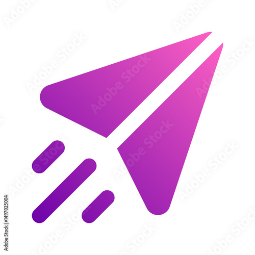 send gradient icon