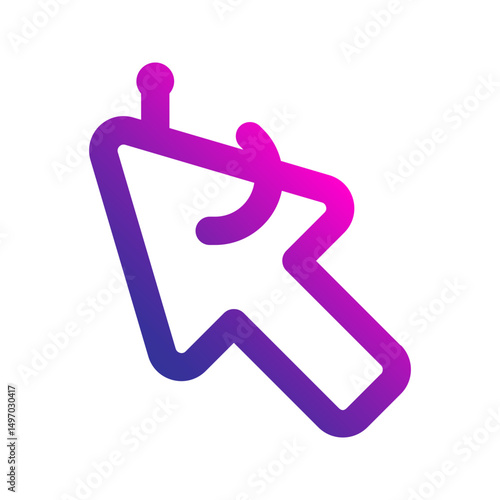 clickbait gradient icon