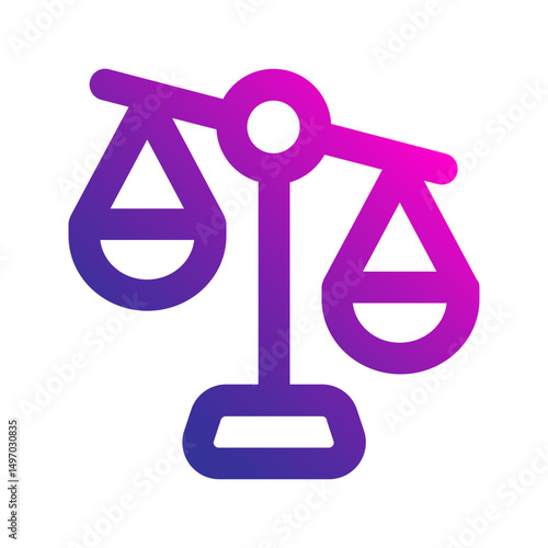 law gradient icon