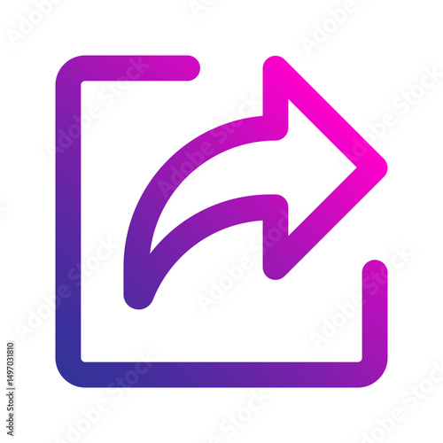 share gradient icon