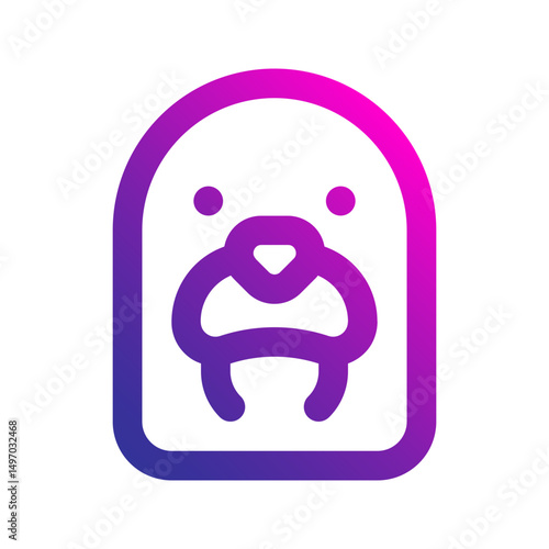 walrus gradient icon