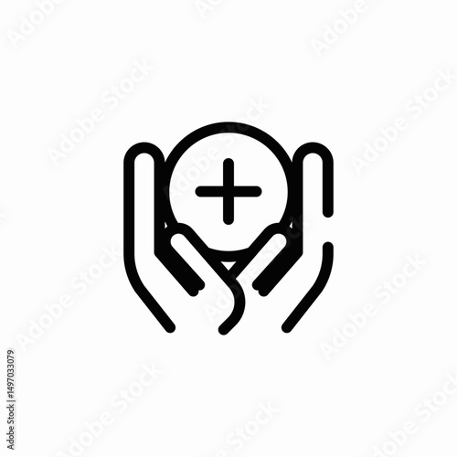 allergy care icon sign vector