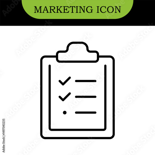 Digital Marketing Line Editable Icons set. Vector illustration in modern thin line style of online business related icons: advertisement, sales, content analysis, and more