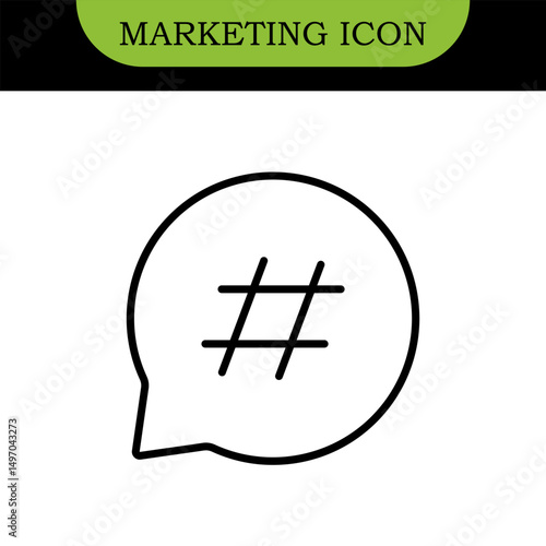 Digital Marketing Line Editable Icons set. Vector illustration in modern thin line style of online business related icons: advertisement, sales, content analysis, and more