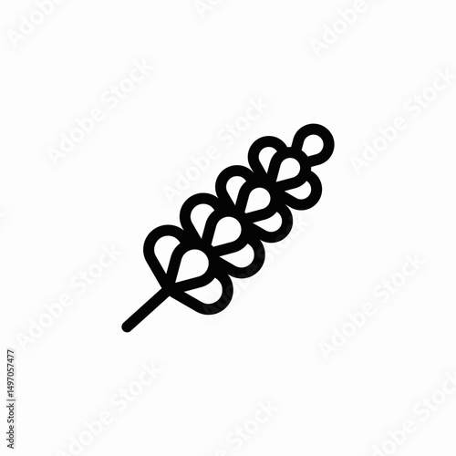 wheat allergy icon sign vector
