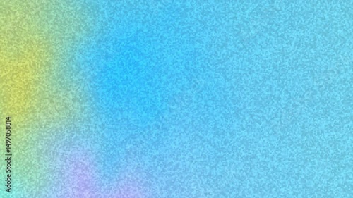 Soft Colorful Abstract Gradient Background with Blue and Yellow Hues in a Fluid Artistic Design