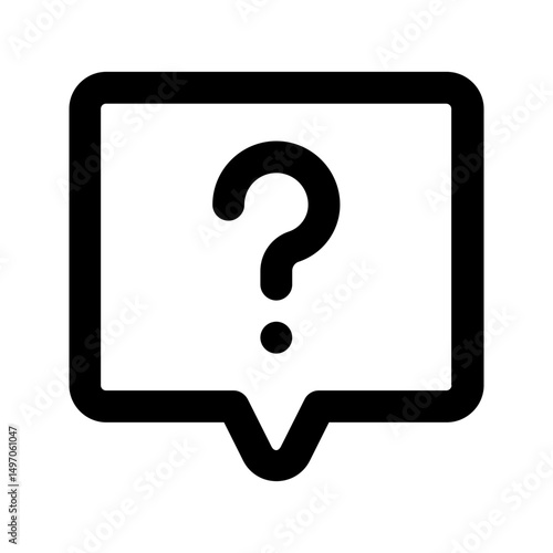 question line icon