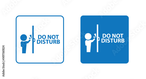Do not disturb sign