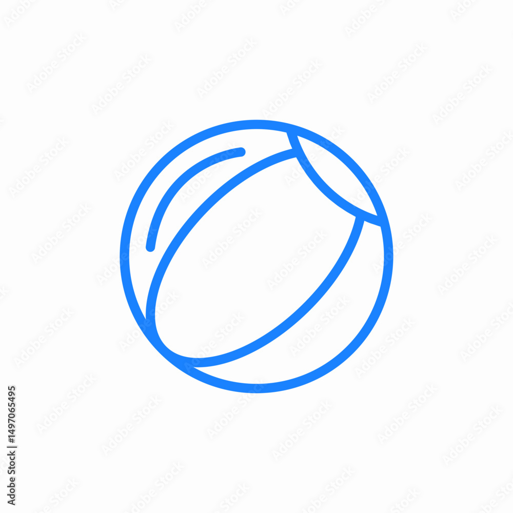 ball generic icon sign vector ball generic icon sign vector