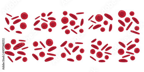 Red Blood Cells Illustration