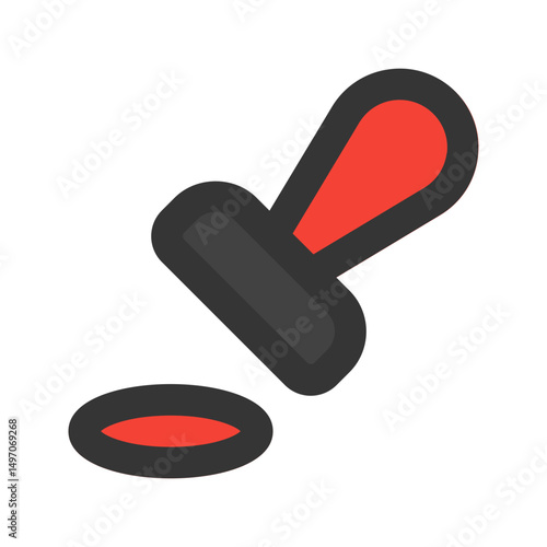 authority line fill icon
