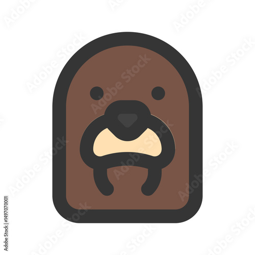 walrus line fill icon