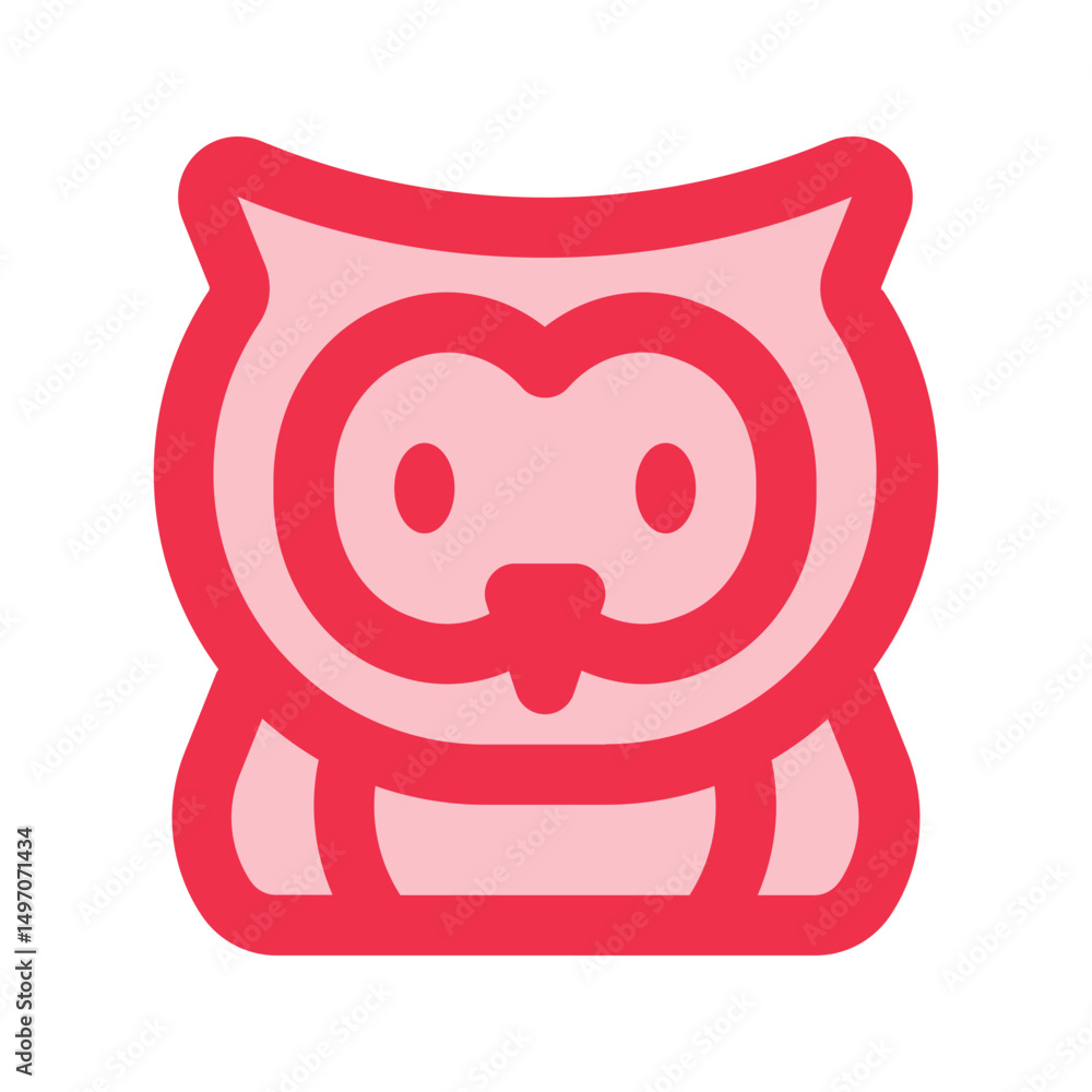 owl line fill icon owl line fill icon