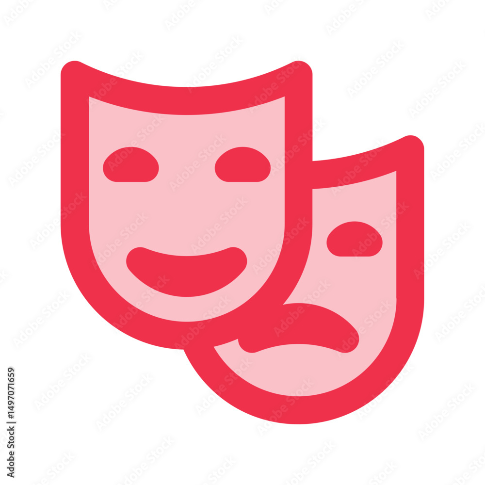 theater line fill icon theater line fill icon