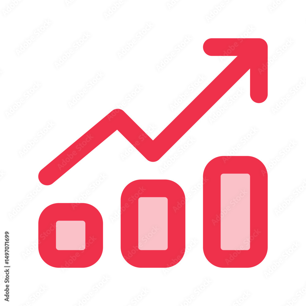 statistics line fill icon statistics line fill icon