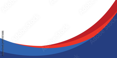 Free Download abstract business banner background with red and blue gradient color.eps10 - GFXLoad