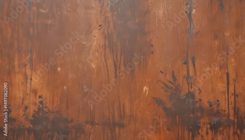 Weathered, rusted metal surface with deep scratches and chipped paint , scratched, surface, rough
