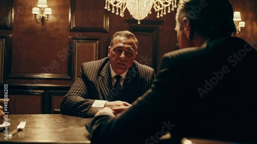 Mob Boss Strategizing Criminal Network Expansion