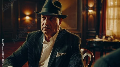 Mafia Boss Establishing Secretive Business Connections