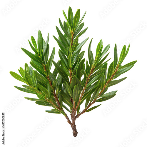 Yew isolated on transparent background
