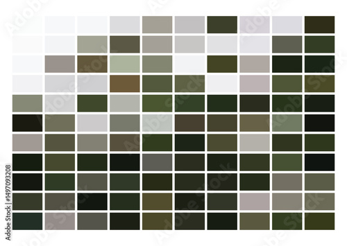  Clean minimalist palette with neutral grays, soft tints, and deep shadows. Perfect for modern design, print tests, branding, and trendy vector artwork.