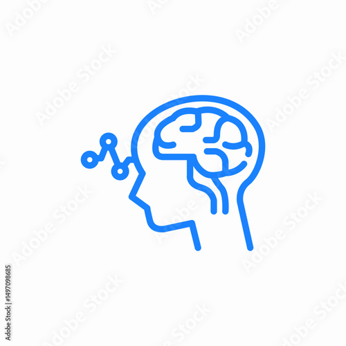 mental health icon sign vector
