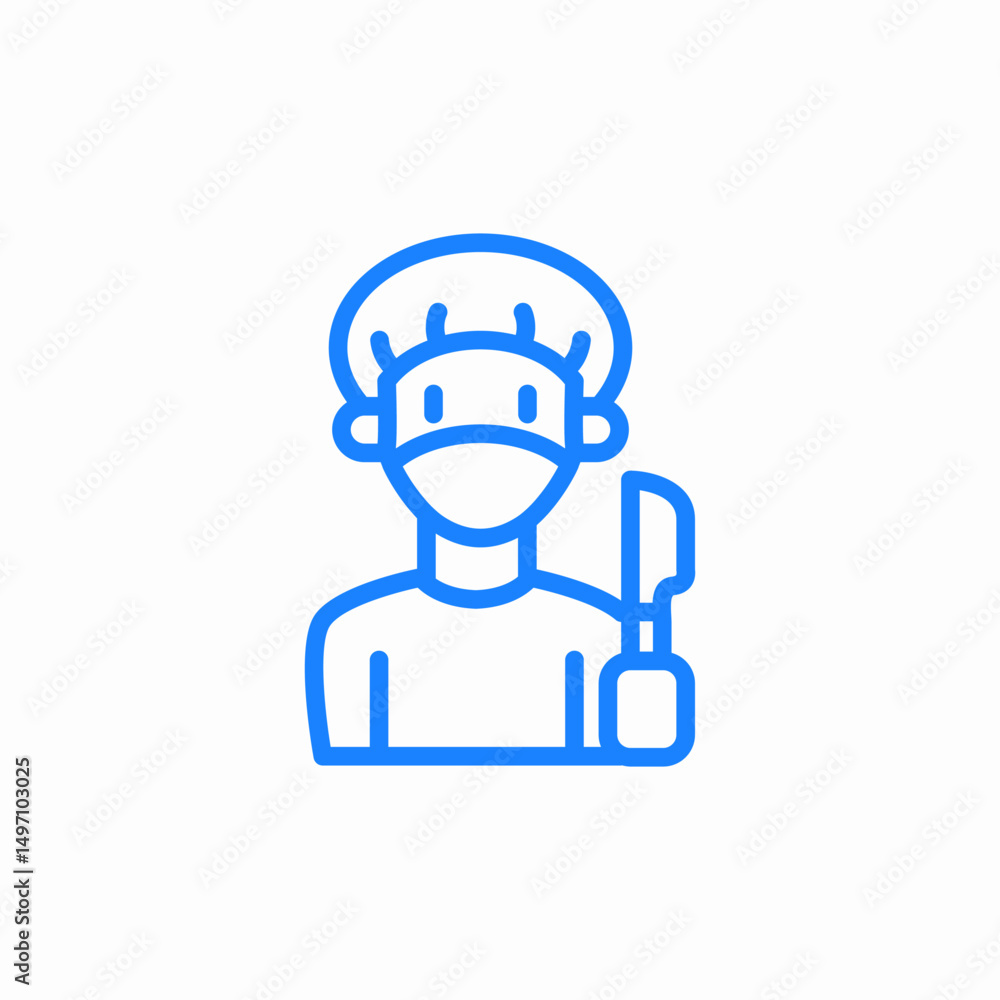 surgeon doctor icon sign vector surgeon doctor icon sign vector