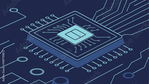 3d architectural circuit board, complex electronic motherboard, high-tech engineering blueprint, intricate technology diagram, computer processor chip, futuristic digital infrastructure, abstract tech