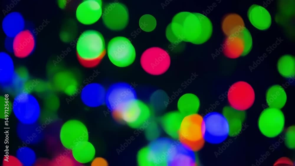 Vibrant Light Orbs in Motion Create a Mesmerizing Dance Spectacle Vibrant Light Orbs in Motion Create a Mesmerizing Dance Spectacle