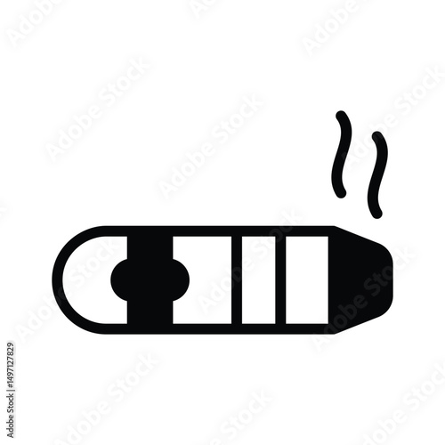 Have a look at this glyph cigar icon