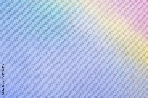 Pastel Rainbow Tie Dye Fabric Texture Background