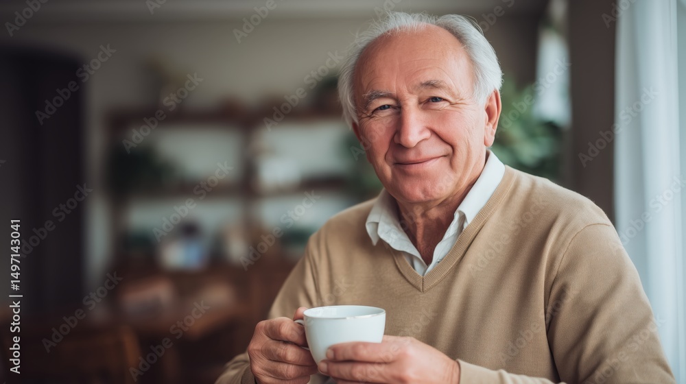 Enjoying a warm cup of coffee cozy home lifestyle image bright environment captivating viewpoint Enjoying a warm cup of coffee cozy home lifestyle image bright environment captivating viewpoint
