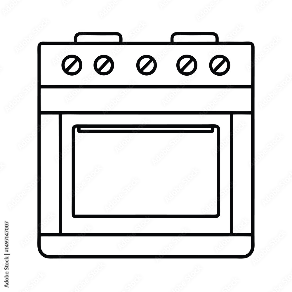 gas stove isolated on white gas stove isolated on white