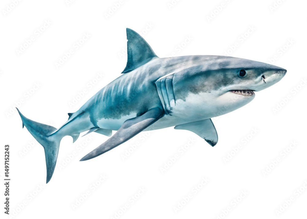 Obraz premium Great white shark