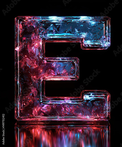 neon ice font, glowing ice typography, frozen neon letters, icy neon alphabet, luminous ice font, neon frozen text, bright ice typography, cold neon letters, frosty neon font, neon arctic typeface, gl