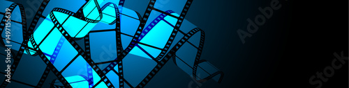 sfondo, pellicola, cinema, film, fotogrammi, rullino, spettacolo, video	