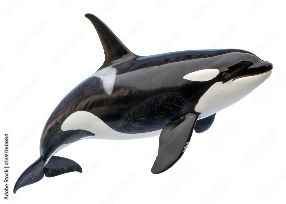 Dolphin isolated on white Dolphin isolated on white