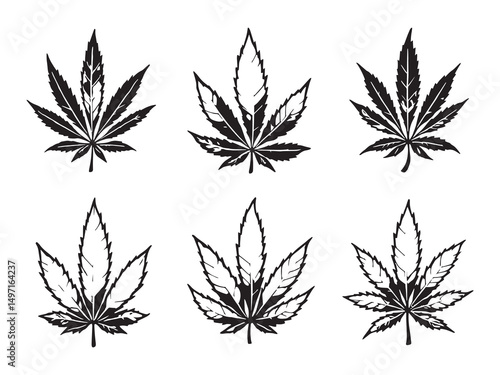 Simple Cannabis Outline