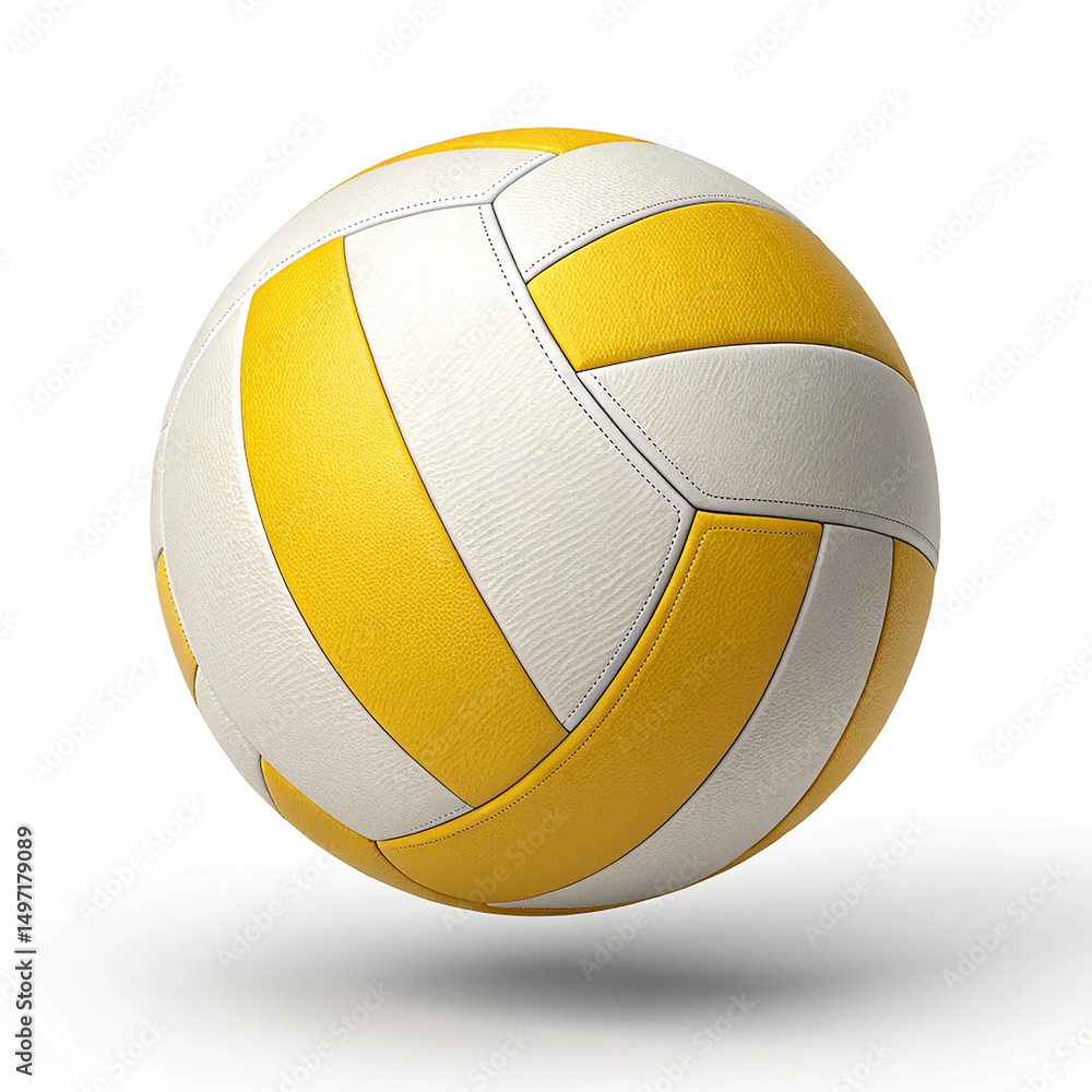 Fototapeta premium Volleyball ball isolated transparent background 