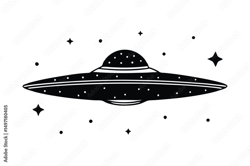 unidentified flying object, flying saucer, sci-fi spacecraft, futuristic technology, outer space, celestial bodies, minimalist design, black and white, detailed, intricate, retro, vintage, unidentified flying object, flying saucer, sci-fi spacecraft, futuristic technology, outer space, celestial bodies, minimalist design, black and white, detailed, intricate, retro, vintage,