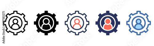 User icon sheet multi style collection