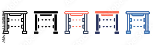 Security Gate icon sheet multi style collection