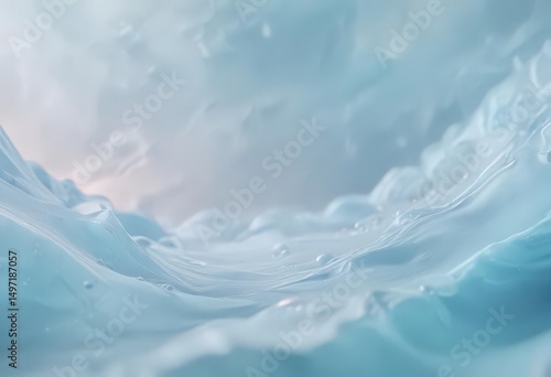 Dreamy pastel blue abstract, soft focus texture, gradient, soft