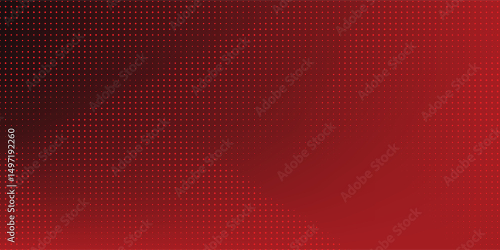 Red diagonal geometric shape with halftone. Modern fiber textured vector Red diagonal geometric shape with halftone. Modern fiber textured vector