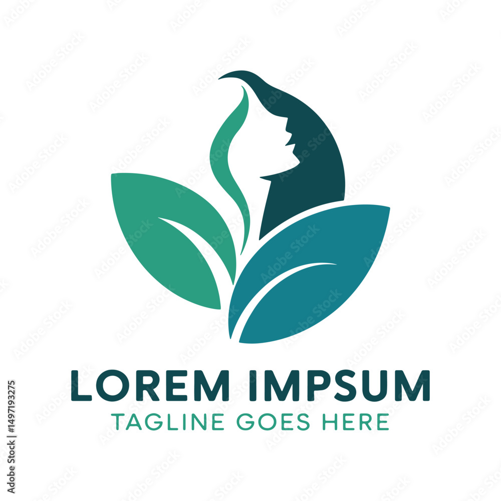 Obraz premium Wellness Logo Design, Unique and Modern Wellness Logo Design