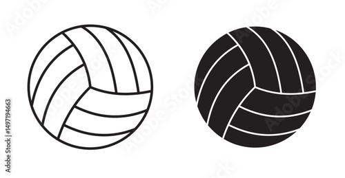 Volleyball ball icon