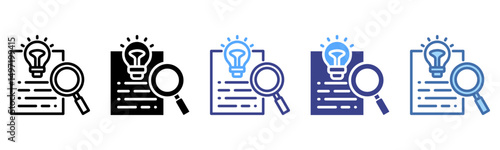 Discovery icon sheet multi style collection