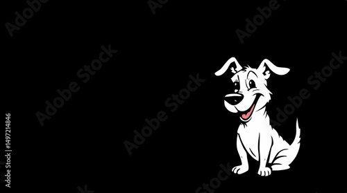 Playful Cartoon Puppies – Cute & Expressive Dog Characters
